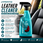 PRATO Leather Cleaner 500ML – Premium Leather Seat Cleaner & Conditioner for Car Interior Care