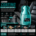 PRATO Leather Coating 300ML – Leather Protection & Shine Coating for Car Seats and Interior Surfaces