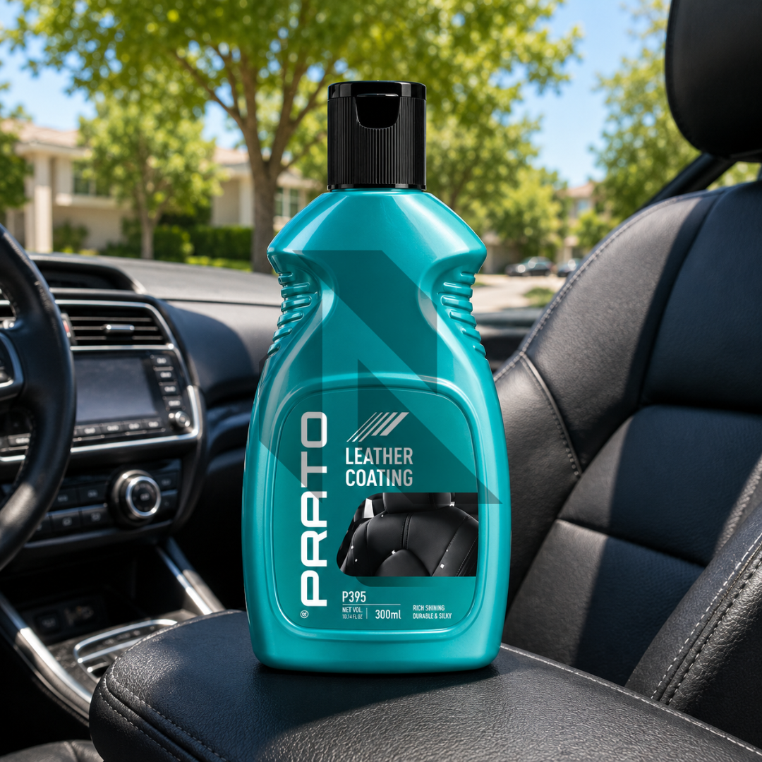 PRATO Leather Coating 300ML – Leather Protection & Shine Coating for Car Seats and Interior Surfaces