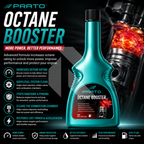 PRATO Octane Booster Fuel Additive – Petrol Engine Performance Enhancer