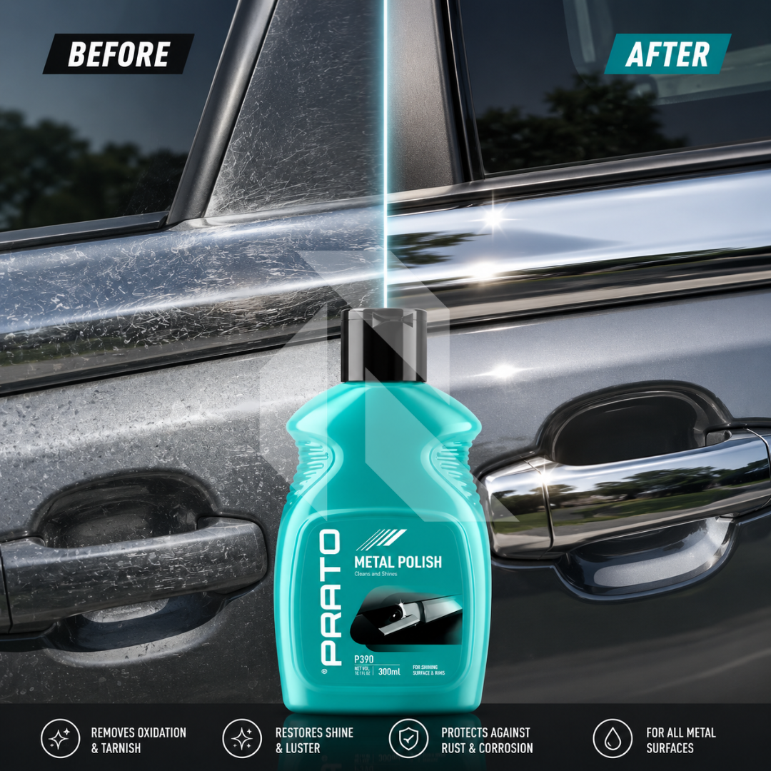 PRATO Metal Polish 300ML – Chrome, Aluminum & Metal Surface