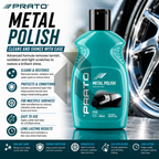 PRATO Metal Polish 300ML – Chrome, Aluminum & Metal Surface