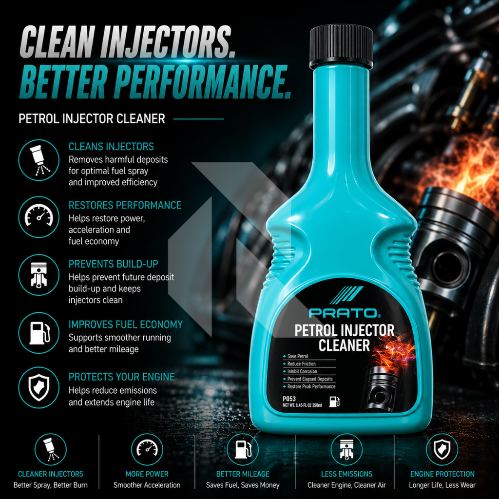 PRATO Petrol Injector Cleaner 325ml – Fuel System Cleaner for Improved Engine Performance