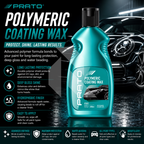 PRATO Polymeric Coating Wax 300ML – Advanced Paint Protection Coating Wax