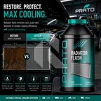 PRATO Radiator Flush 354ml – Cooling System Cleaner & Rust Remover for Radiators