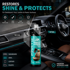 PRATO Shines & Protects 295ml – Interior Protectant for Dashboard, Leather, Vinyl & Plastic