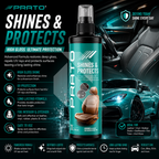 PRATO Shines & Protects 295ml – Interior Protectant for Dashboard, Leather, Vinyl & Plastic