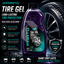 PRATO Tire Gel 500ML – High Gloss Tire Shine & Rubber Protection Gel for Deep Black Finish