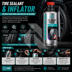 PRATO Tire Sealant & Inflator 450ML – Emergency Tire Repair & Instant Inflation Solution