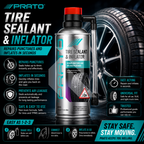 PRATO Tire Sealant & Inflator 450ML – Emergency Tire Repair & Instant Inflation Solution