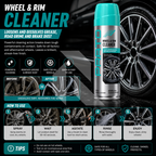 PRATO Wheel & Rim Cleaner 500ML – Powerful Alloy Wheel, Rim & Tire Cleaning Spray
