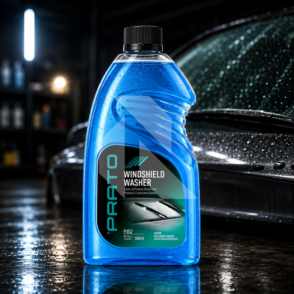 PRATO Windshield Washer 500ML – Car Glass Cleaner & Wiper-Friendly Windshield Cleaning Fluid