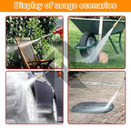 24V Double Battery Cordless Pressure Washer – Portable High Pressure Washer with Free 100ml Shampoo