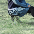 Portable Folding Camping Stool – Lightweight Aluminum Foldable Chair with Carry Bag for Outdoor