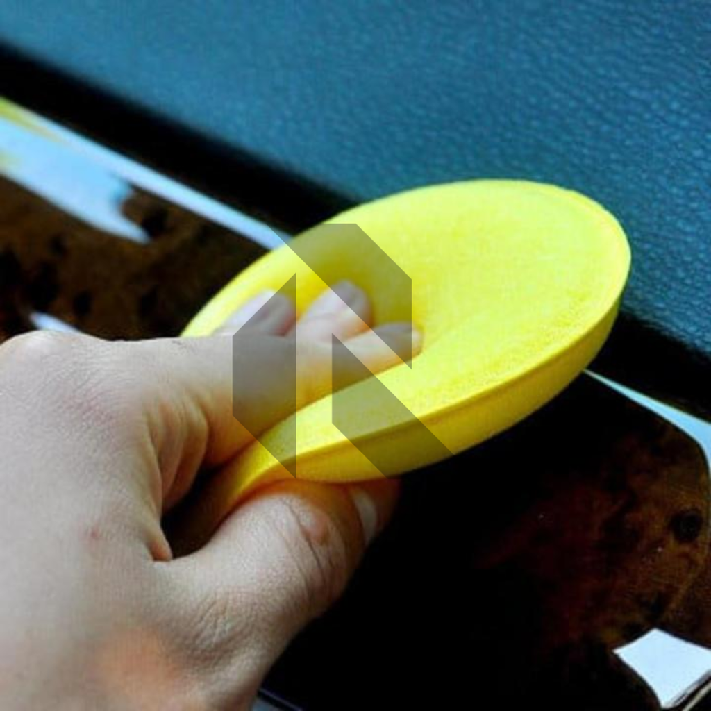 Premium Round Foam Applicator Pad – Ultra Soft Wax & Polish Sponge for Car Detailing