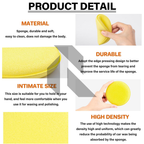 Premium Round Foam Applicator Pad – Ultra Soft Wax & Polish Sponge for Car Detailing