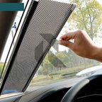 Universal Car Windshield Folding Curtain 50x125cm – Retractable Sun Shade Protector