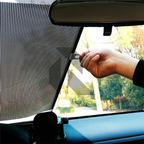 Universal Car Windshield Folding Curtain 50x125cm – Retractable Sun Shade Protector
