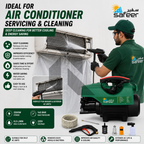 Safeer 95S7 High Pressure Washer 140 BAR 2800 RPM + Free Scratch Removal Wax