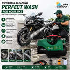 Safeer 95S7 High Pressure Washer 140 BAR 2800 RPM + Free Scratch Removal Wax