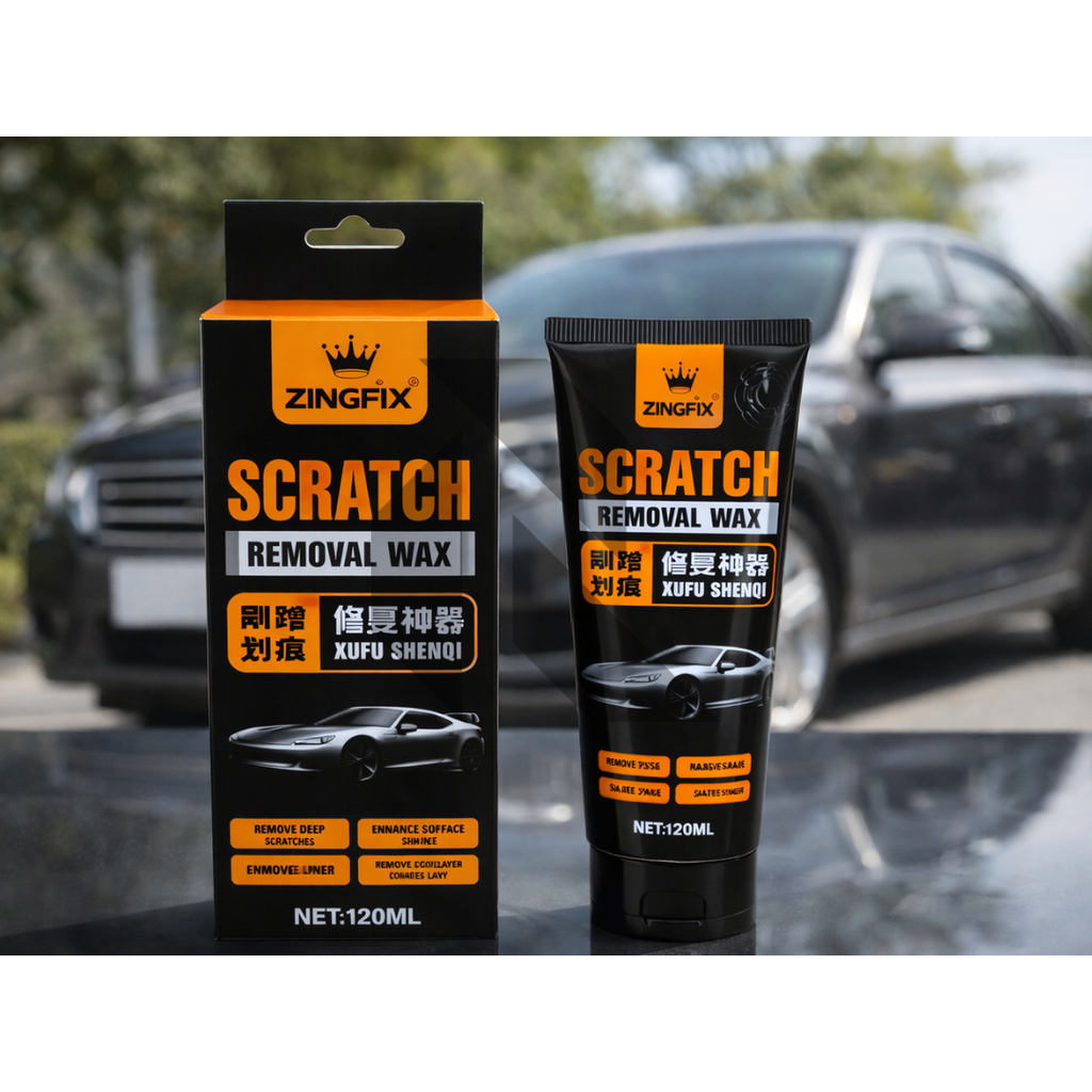 Zingfix Scratch Removal Wax 120ML – Car Scratch Remover Polish