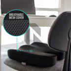 U-Shaped Foam Seat Cushion – Orthopedic Support Pillow for Sciatica & Back Pain Relief