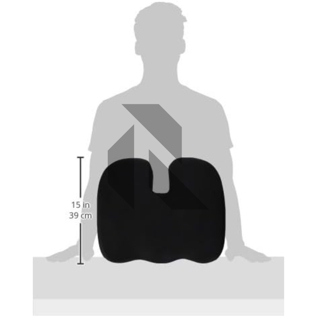 U-Shaped Foam Seat Cushion – Orthopedic Support Pillow for Sciatica & Back Pain Relief
