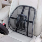 Universal Car Seat Back Support Mesh Cushion – Lower Back Pain Relief Support