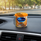 Shaldan Orange Car Air Freshener Can – Long Lasting Gel Air Freshener for Car, Home & Office
