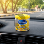 Shaldan Lemon Car Air Freshener Can – Long Lasting Gel Air Freshener for Car, Home & Office