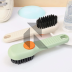 Car Soap Dispensing Cleaning Brush – Built-In Soap Dispenser Scrub Brush for Car Interior & Exterior