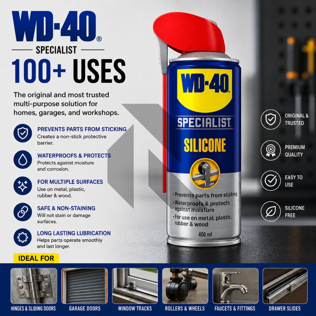 WD-40 Specialist Silicone Spray 400ml
