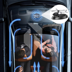 Helicopter Solar Power Car Dashboard Air Freshener – Rotating Propeller Fragrance Decor