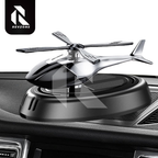 Helicopter Solar Power Car Dashboard Air Freshener – Rotating Propeller Fragrance Decor