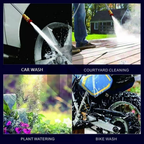 48V Cordless High Pressure Washer – Rechargeable Car Washer with Single Battery Free 100ML Shampoo