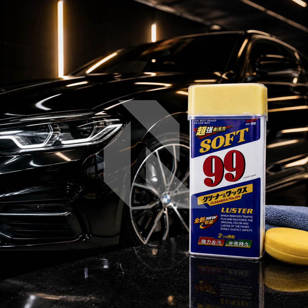 Soft99 Luster Cleaner & Polish Wax 530ML – Car Paint Cleaner, Polish & Shine Protection