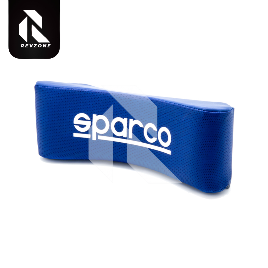 Sparco Ergonomic Neck Pillow – Universal Car Headrest Support Cushion (1 Piece)