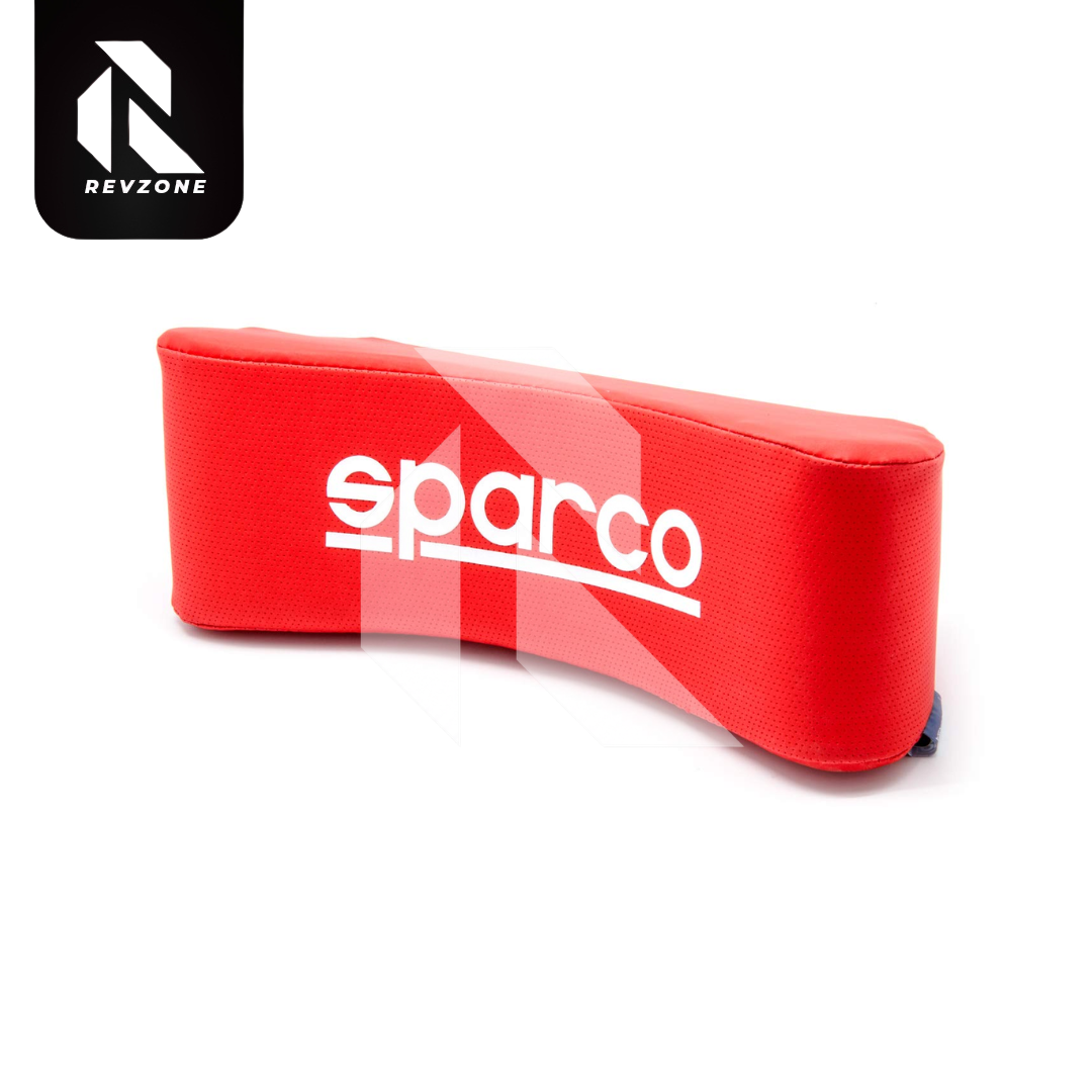 Sparco Ergonomic Neck Pillow – Universal Car Headrest Support Cushion (1 Piece)