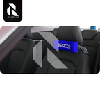 Sparco Ergonomic Neck Pillow – Universal Car Headrest Support Cushion (1 Piece)