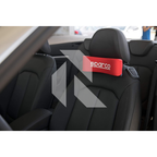 Sparco Ergonomic Neck Pillow – Universal Car Headrest Support Cushion (1 Piece)