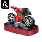 Solar Sports Bike Car Dashboard Air Freshener – 360° Rotating Solar Fragrance Decor