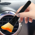 Soft Bristle Stick Car Detailing Dusting Brush – Interior Dashboard & AC Vent Cleaning Brush