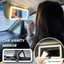 Universal Car Sun Visor LED Makeup Mirror – USB Rechargeable Touch Sensor Vanity Mirror