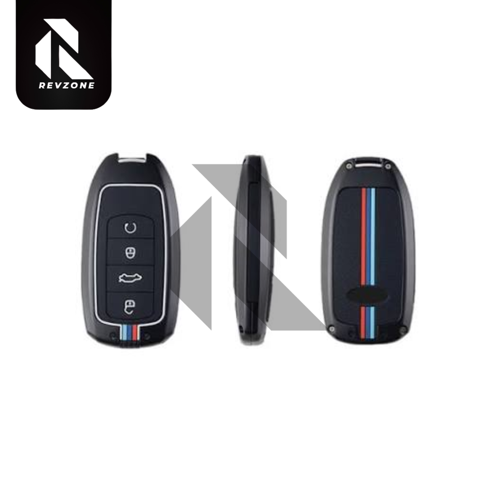 Chery Tiggo 9 Metal Key Cover Premium Protective Case – Zinc Alloy Smart Key Protection Shell
