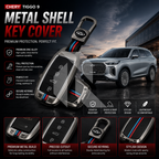 Chery Tiggo 9 Metal Key Cover Premium Protective Case – Zinc Alloy Smart Key Protection Shell