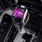 Universal Crystal Shape Gear Knob – LED Touch Activated Car Gear Shift Knob
