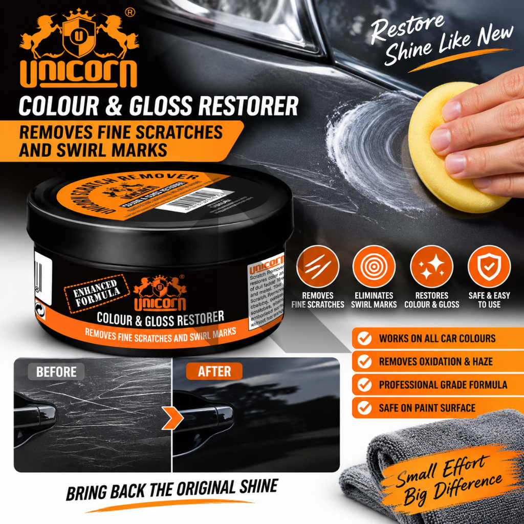 Unicorn Scratch Remover 100G – Car Colour & Gloss Restorer