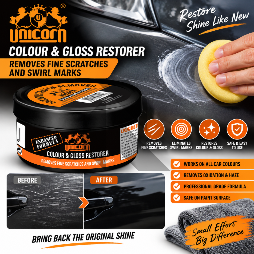 Unicorn Scratch Remover 100G – Car Colour & Gloss Restorer