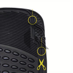 Universal 3 Piece Heavy Duty Car Floor Mat Set – Waterproof All-Weather Interior Protection (Black)