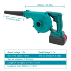 Portable Air Blower & Vacuum Cleaner – Cordless Rechargeable 2-in-1 High-Speed Dust Cleaning Tool